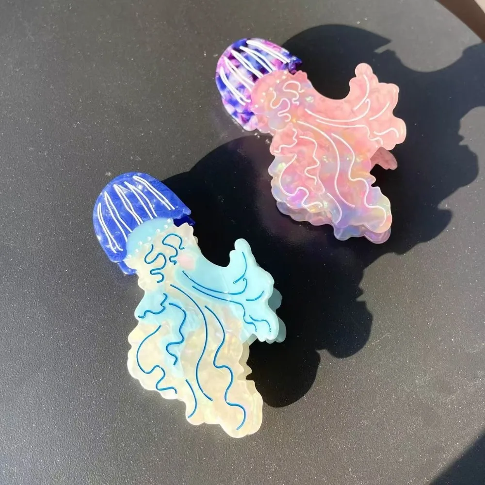 Trendy Korean Style Jellyfish Hair Claw Acetic Acid Sweet Cartoon Animal Hair Clip Colorful Creative Cute Shark Clip Girls
Trendy Korean Style Jellyfish Hair Claw Acetic Acid Sweet Cartoon Animal Hair Clip Colorful Creative Cute Shark Clip Girls