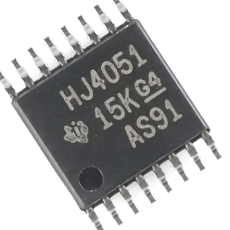 10Pcs New Original Cd74Hc4051Pwr Silk Screen Hj4051 Tssop-16 Single Channel Analog Multiplexer Chip
10Pcs New Original Cd74Hc4051Pwr Silk Screen Hj4051 Tssop-16 Single Channel Analog Multiplexer Chip