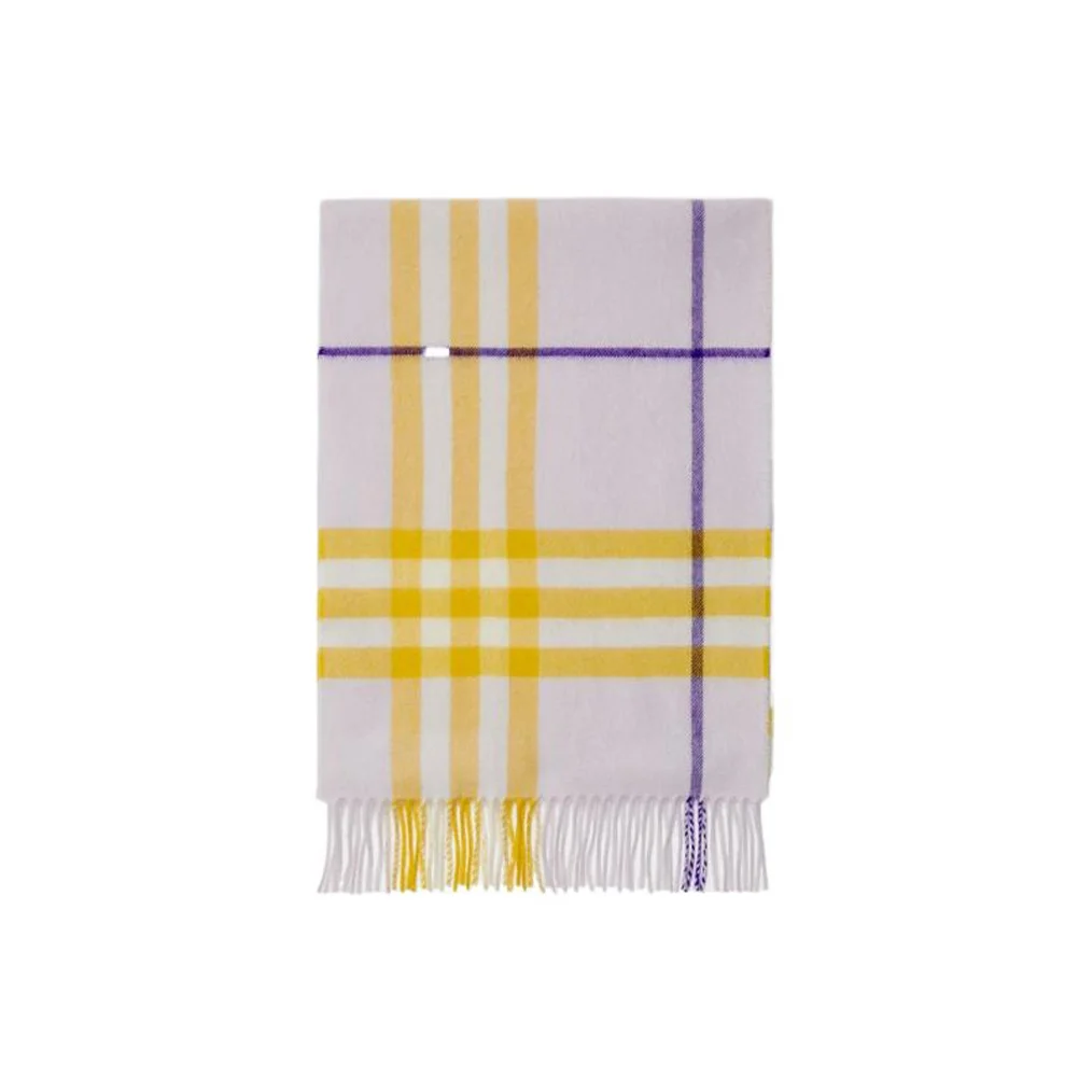 【Previous Season】checked fringed-edge cashmere scarf 80795561
【Previous Season】checked fringed-edge cashmere scarf 80795561