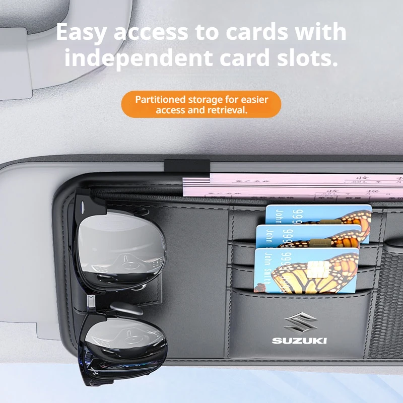 Auto Interior Accessories For Suzuki Jimny Alto Swift Grand Vitara Ignis DZire BalenoMultifunctional Car Sun Visor Glasses Clip
Auto Interior Accessories For Suzuki Jimny Alto Swift Grand Vitara Ignis DZire BalenoMultifunctional Car Sun Visor Glasses Clip