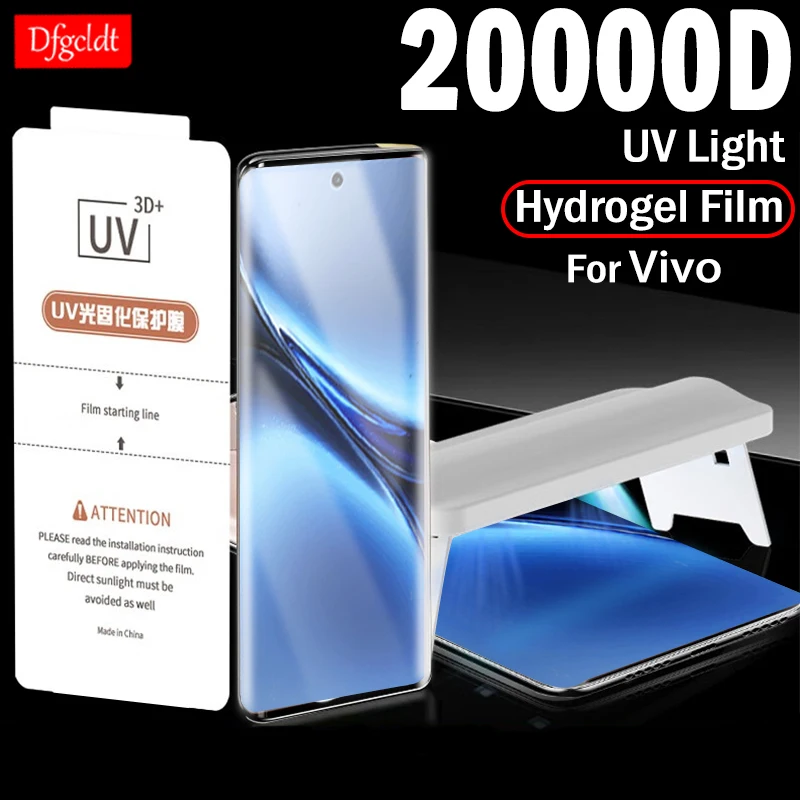 UV Light Curing Hydrogel Film for Vivo X200 X100S X100 X90 X80 Pro Plus X200 Pro mini X100 Ultra Full Curved Screen Protector
UV Light Curing Hydrogel Film for Vivo X200 X100S X100 X90 X80 Pro Plus X200 Pro mini X100 Ultra Full Curved Screen Protector