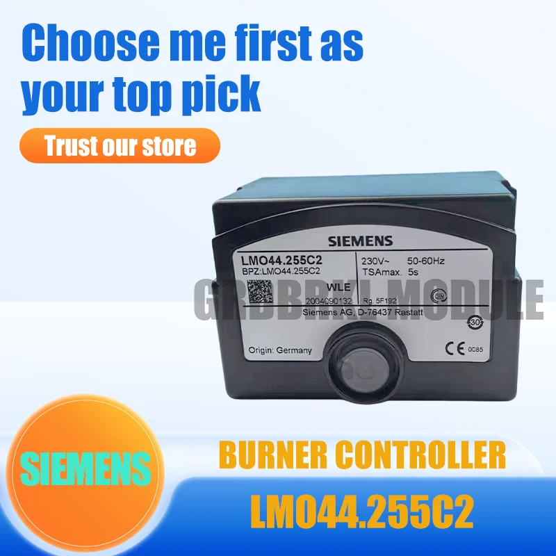 Brand New SIEMENS LMO44.255C2 Burner controller Import
Brand New SIEMENS LMO44.255C2 Burner controller Import