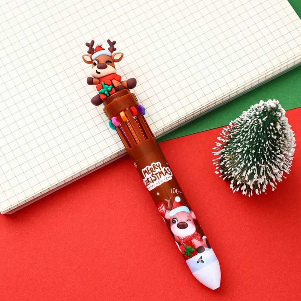 НОВЫЕ пластиковые рождественские 10-цветные ручки, канцелярские принадлежности с героями мультфильмов, цветные шариковые ручки, школьные и офисные принадлежности, ручка для письма с наградами
НОВЫЕ пластиковые рождественские 10-цветные ручки, канцелярские принадлежности с героями мультфильмов, цветные шариковые ручки, школьные и офисные принадлежности, ручка для письма с наградами