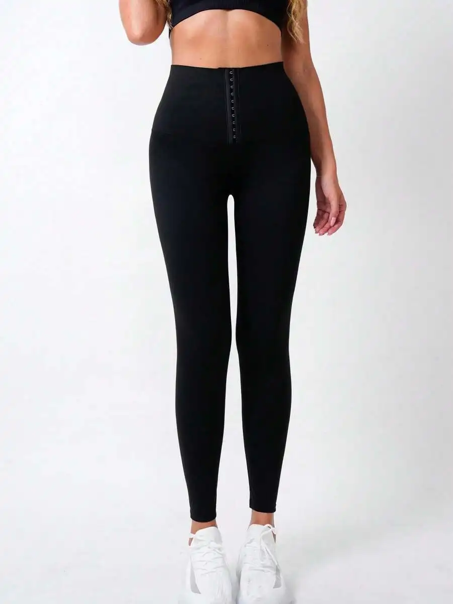 High Waist Butt Lifting Yoga Leggings Women Slim Fit Fitness Running Tights Solid Black
High Waist Butt Lifting Yoga Leggings Women Slim Fit Fitness Running Tights Solid Black