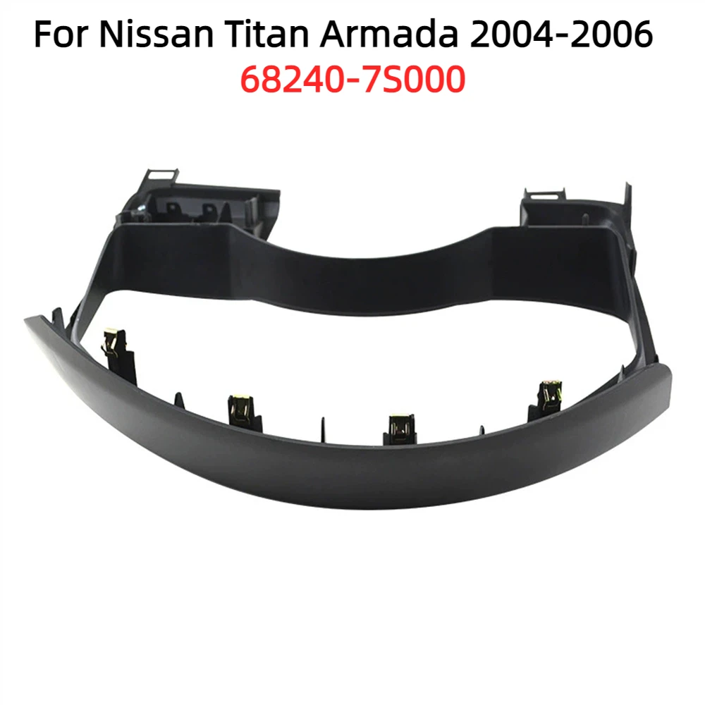 Instrument Cluster Trim Frame Replacement 68240-7S000 For Nissan Titan Armada 2004-2006 Gray Dashboard Panel Gauge Cover Bezel
Instrument Cluster Trim Frame Replacement 68240-7S000 For Nissan Titan Armada 2004-2006 Gray Dashboard Panel Gauge Cover Bezel