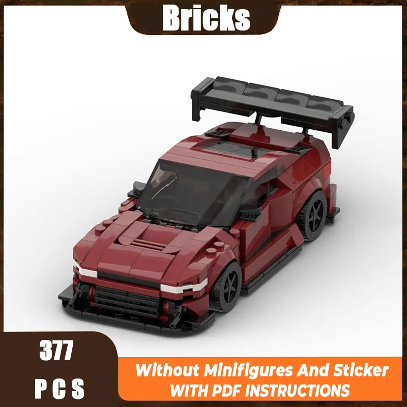 Модель автомобиля, совместимая с Moc 240SX, технология спортивного автомобиля, модульный строительный блок, подарок, рождественская детская игрушка, набор «сделай сам», сборка
Модель автомобиля, совместимая с Moc 240SX, технология спортивного автомобиля, модульный строительный блок, подарок, рождественская детская игрушка, набор «сделай сам», сборка