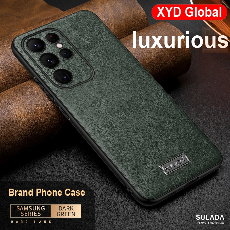 High end Brand For Samsung Galaxy S24 Ultra Case Genuine Leather Phone Back Case For Samsung Galaxy S24 Ultra Plus Cover Shell
High end Brand For Samsung Galaxy S24 Ultra Case Genuine Leather Phone Back Case For Samsung Galaxy S24 Ultra Plus Cover Shell