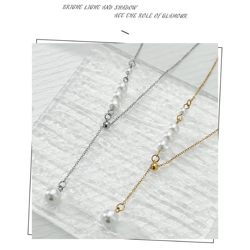 Носите больше ожерелья-цепочек на ключицу из титановой стали. Регулируемое Y-образное колье, модное колье для одежды, ретро-колье
Носите больше ожерелья-цепочек на ключицу из титановой стали. Регулируемое Y-образное колье, модное колье для одежды, ретро-колье