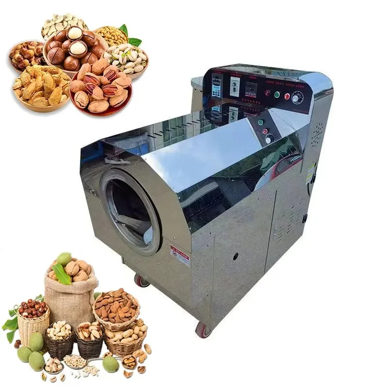 Coffee Bean Roasting Equipment Small Scale Electric Gas Rotary Drum Machine For Peanut Cocoa Flour Processing Customized
Coffee Bean Roasting Equipment Small Scale Electric Gas Rotary Drum Machine For Peanut Cocoa Flour Processing Customized