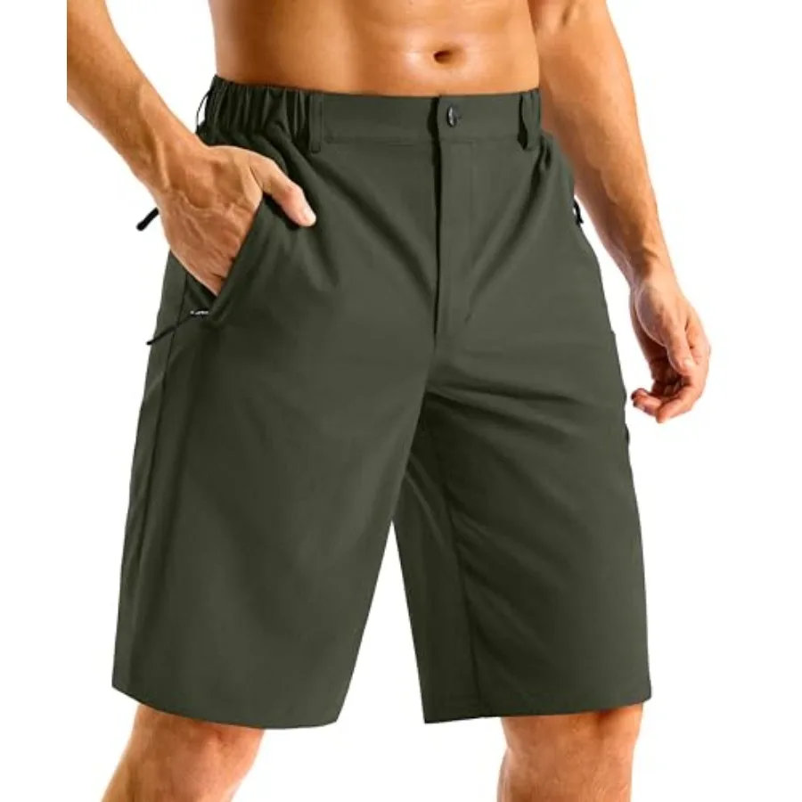 Мужские шорты G GRADUAL 11 дюймов: легкие повседневные шорты для гольфа, походов, работы и активного отдыха, быстросохнущие, эластичные, с 3 карманами на молнии
Мужские шорты G GRADUAL 11 дюймов: легкие повседневные шорты для гольфа, походов, работы и активного отдыха, быстросохнущие, эластичные, с 3 карманами на молнии