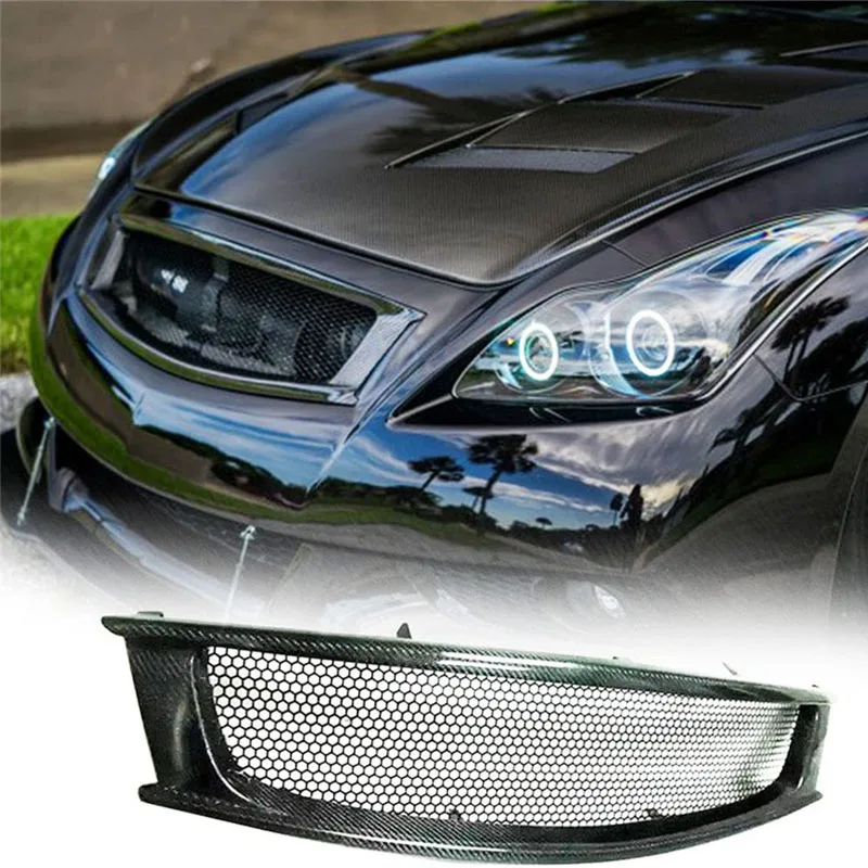 For Infiniti G25 G37 2Door Coupe/2008-2013 Real Carbon Fiber Racing Grille Accessories Splitter Body Kit Grills
For Infiniti G25 G37 2Door Coupe/2008-2013 Real Carbon Fiber Racing Grille Accessories Splitter Body Kit Grills