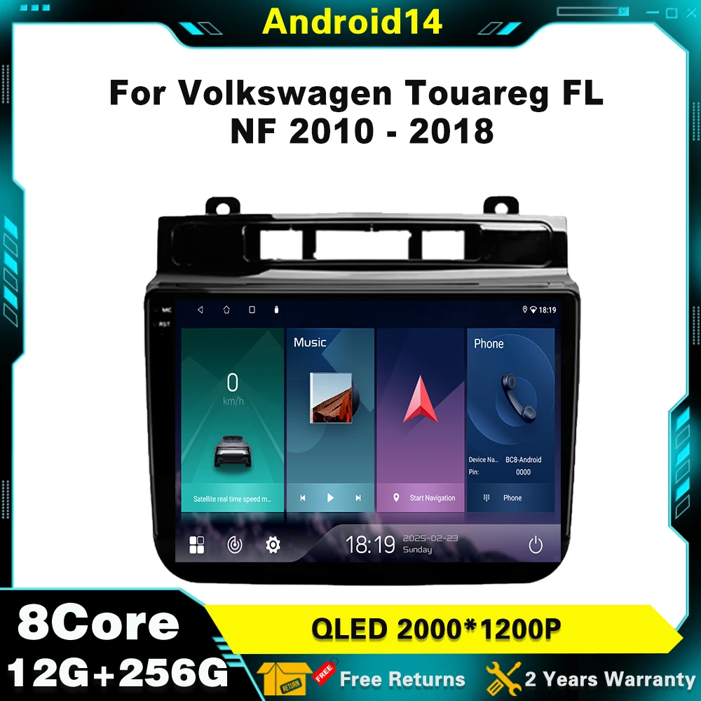 Android 14 For Volkswagen Touareg FL NF 2010 - 2018 GPS Carplay QLED Screem 4G DVDCar Radio Multimedia Player Stereo Navigation 
Android 14 For Volkswagen Touareg FL NF 2010 - 2018 GPS Carplay QLED Screem 4G DVDCar Radio Multimedia Player Stereo Navigation