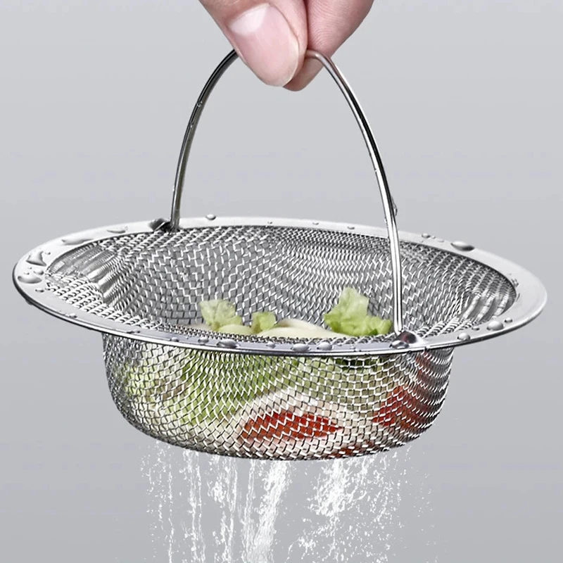 Stainless Steel Kitchen Sink Strainer Thickened Anti Clog Drain Filter Universal Leak Proof Mesh for Sink Basket Debris Catcher
Stainless Steel Kitchen Sink Strainer Thickened Anti Clog Drain Filter Universal Leak Proof Mesh for Sink Basket Debris Catcher