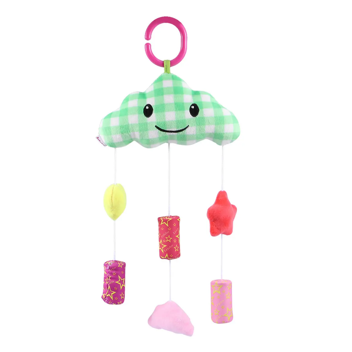 Green Infant Bed Rattles Hanging Crib Car Stroller Soft Fabric Rotating Bell for Hand Eye Coordination Development
Green Infant Bed Rattles Hanging Crib Car Stroller Soft Fabric Rotating Bell for Hand Eye Coordination Development