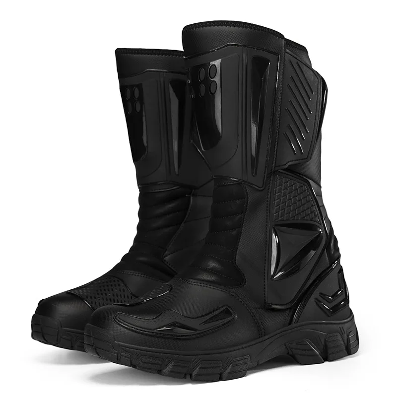Motorcycle protective boots new unisex four season fashion high top anti slip wear-resistant breathable comfortable riding shoes
Motorcycle protective boots new unisex four season fashion high top anti slip wear-resistant breathable comfortable riding shoes