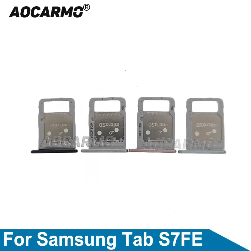 Aocarmo For Samsung Galaxy Tab S7 FE 4G T735C Sim Card MicroSD SIM Tray Slot Holder Replacement Parts
Aocarmo For Samsung Galaxy Tab S7 FE 4G T735C Sim Card MicroSD SIM Tray Slot Holder Replacement Parts