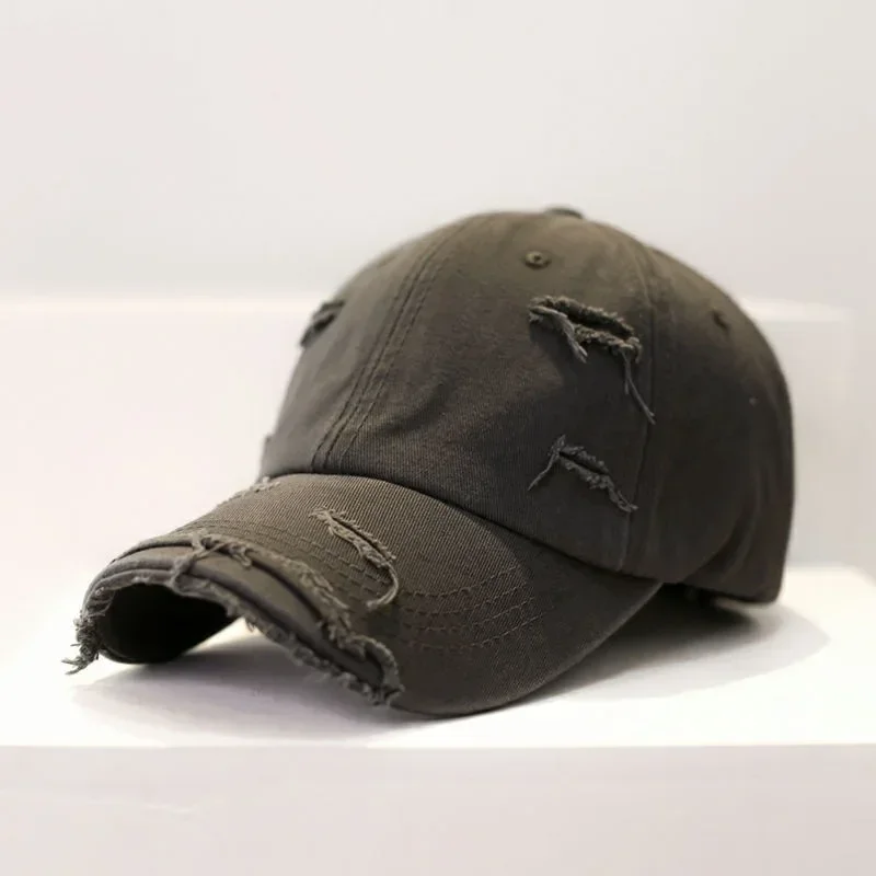 New Broken Edge Hole Man Cotton Baseball Cap for Women Summer Sports Hat Hip Hop Street Travel Caps Dad Hat for Girls Snapback
New Broken Edge Hole Man Cotton Baseball Cap for Women Summer Sports Hat Hip Hop Street Travel Caps Dad Hat for Girls Snapback