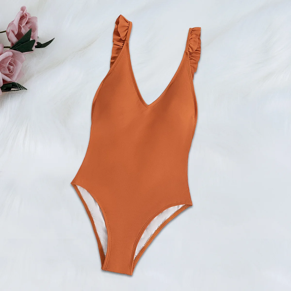Sexy deep V one-piece swimsuit solid color high quality hot bikini Bikini 2025 new
Sexy deep V one-piece swimsuit solid color high quality hot bikini Bikini 2025 new