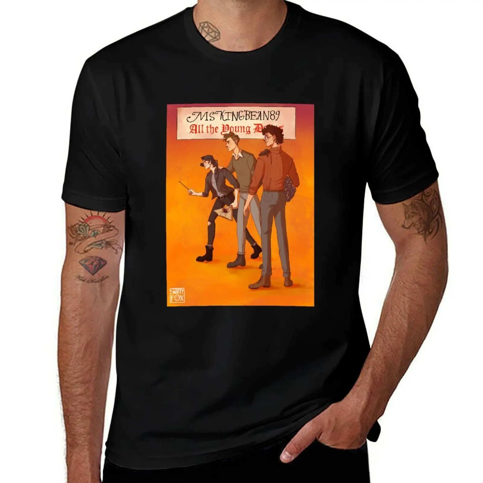 All The Young Dudes, Wolfstar T-Shirt Streetwear Print Tee Shirt
All The Young Dudes, Wolfstar T-Shirt Streetwear Print Tee Shirt