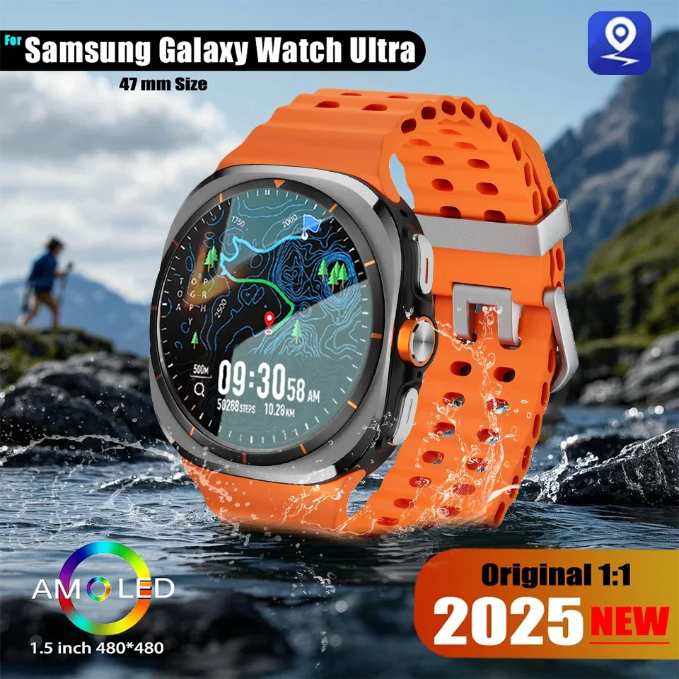 Новые спортивные умные часы Galaxy Watch 7, ультра GPS-отслеживание, мужские часы Amoled с экраном, пульсометр, Bluetooth-вызов, NFC, умные часы Android IOS
Новые спортивные умные часы Galaxy Watch 7, ультра GPS-отслеживание, мужские часы Amoled с экраном, пульсометр, Bluetooth-вызов, NFC, умные часы Android IOS