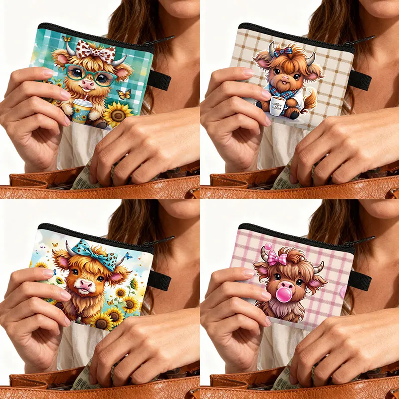 Scottish Highland Cows Graphic Coin Purses Coffee Addict / Bubble Women Men Wallet Id Credit Card Storage Bags Money Coin Bags
Scottish Highland Cows Graphic Coin Purses Coffee Addict / Bubble Women Men Wallet Id Credit Card Storage Bags Money Coin Bags