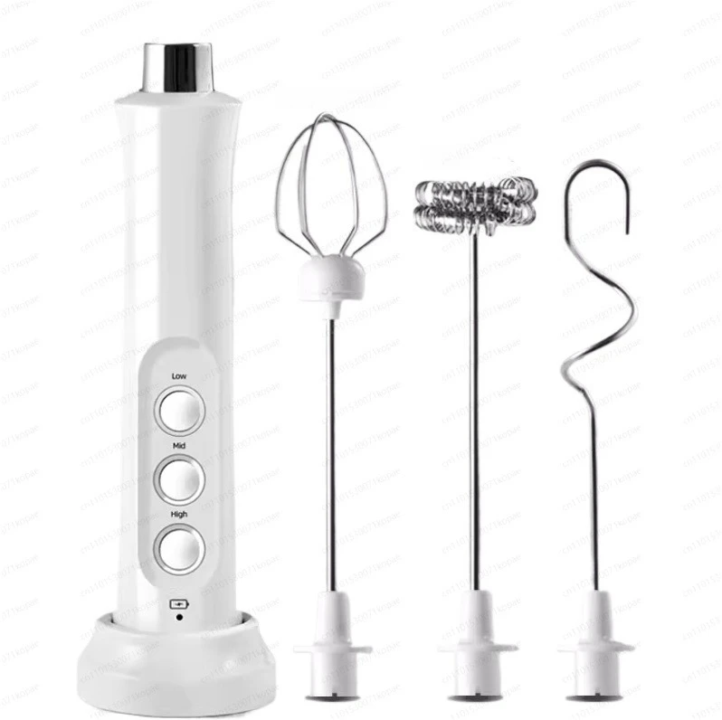 Electric Milk Frother Foam Maker Handheld Foamer High Speeds Drink Mixer Coffee Frothing Wand 3 in 1 Portable Rechargeable
Electric Milk Frother Foam Maker Handheld Foamer High Speeds Drink Mixer Coffee Frothing Wand 3 in 1 Portable Rechargeable