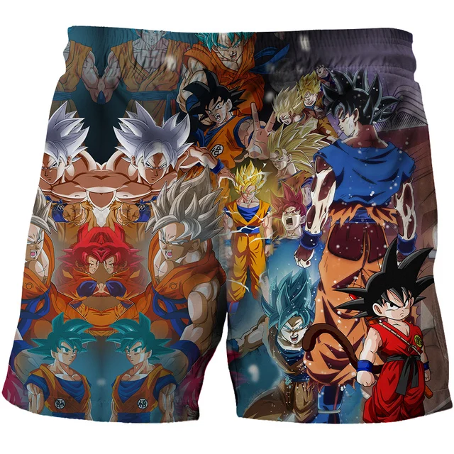 New Dragon Ball ZShorts Men Pants Cartoon Goku Clothing Summer Kids Beach Swimming Pants Boys Quick Dry Breathable
New Dragon Ball ZShorts Men Pants Cartoon Goku Clothing Summer Kids Beach Swimming Pants Boys Quick Dry Breathable