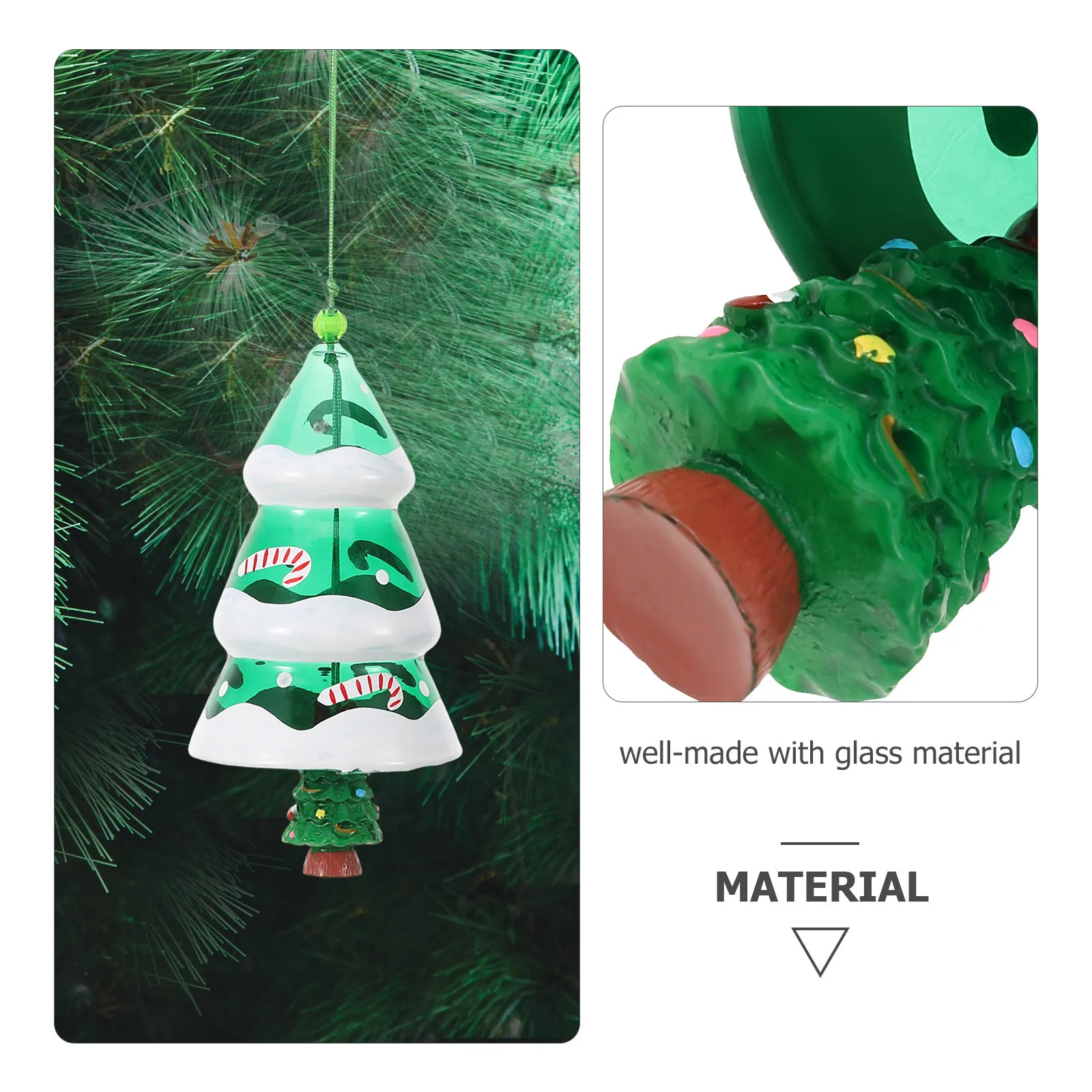 Kisangel Christmas Wind Chimes Window Bauble Holiday Decor Outdoor Windchime Festival Craft Glass Home Decoration
Kisangel Christmas Wind Chimes Window Bauble Holiday Decor Outdoor Windchime Festival Craft Glass Home Decoration