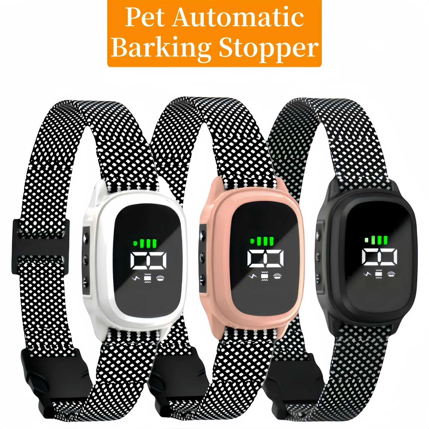 YHLC Automatic Anti Barking Dog Collar, Rechargeable Bark Stopper, Stop Barkin, Electric Training Collar for Dog
YHLC Automatic Anti Barking Dog Collar, Rechargeable Bark Stopper, Stop Barkin, Electric Training Collar for Dog