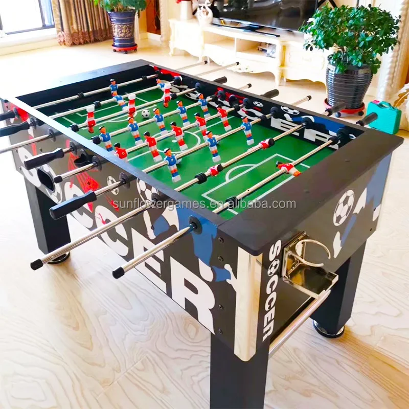 Sunflower Coin Operated Machine Foldable Soccer Football Table Game Professional 55" Soccer Football Table
Sunflower Coin Operated Machine Foldable Soccer Football Table Game Professional 55" Soccer Football Table