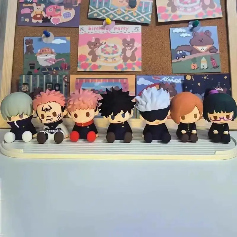 Оригинальная фигурка Jujutsu Kaisen в сидячей позе, коллекционная модель, украшение для автомобиля, декор для комнаты, подарок на праздник для девочек
Оригинальная фигурка Jujutsu Kaisen в сидячей позе, коллекционная модель, украшение для автомобиля, декор для комнаты, подарок на праздник для девочек