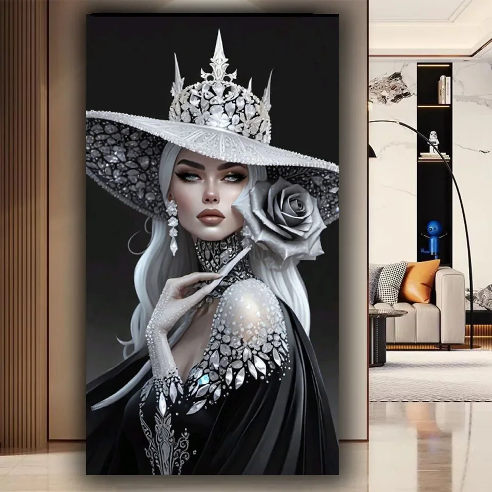 Mysterious Jewel Rose Elegant Woman 5D DIY Diamond Painting For Living Decor,Full Diamond Embroidery Mosaic Cross Stitch Kits
Mysterious Jewel Rose Elegant Woman 5D DIY Diamond Painting For Living Decor,Full Diamond Embroidery Mosaic Cross Stitch Kits
