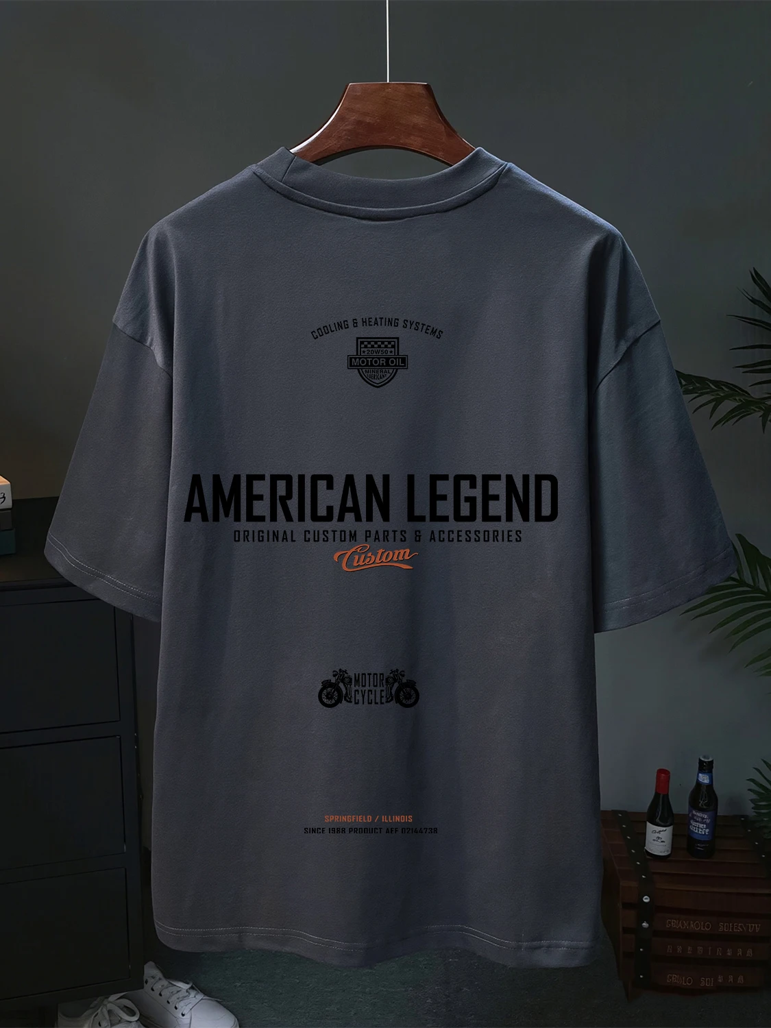 Retro Trendy Pure Cotton Short Sleeve T-Shirt Unisex Summer Loose Fashion Top Breathable Comfortable Cotton round Neck Tee
Retro Trendy Pure Cotton Short Sleeve T-Shirt Unisex Summer Loose Fashion Top Breathable Comfortable Cotton round Neck Tee