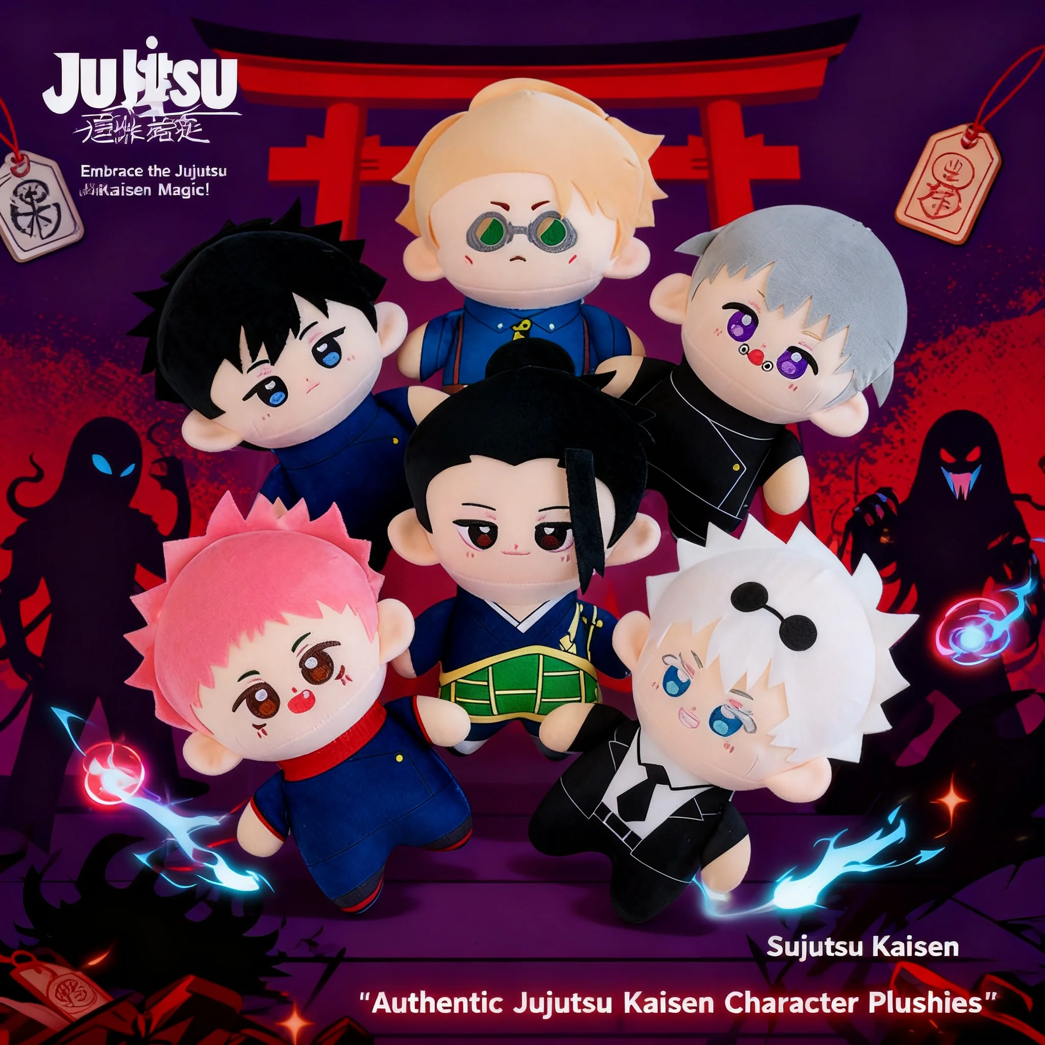 Cute Jujutsu Kaisen Anime Plush Doll Soft Stuffed Toy Gift for Girls Birthday Festival 2025 Collectible Lucky Doll
Cute Jujutsu Kaisen Anime Plush Doll Soft Stuffed Toy Gift for Girls Birthday Festival 2025 Collectible Lucky Doll