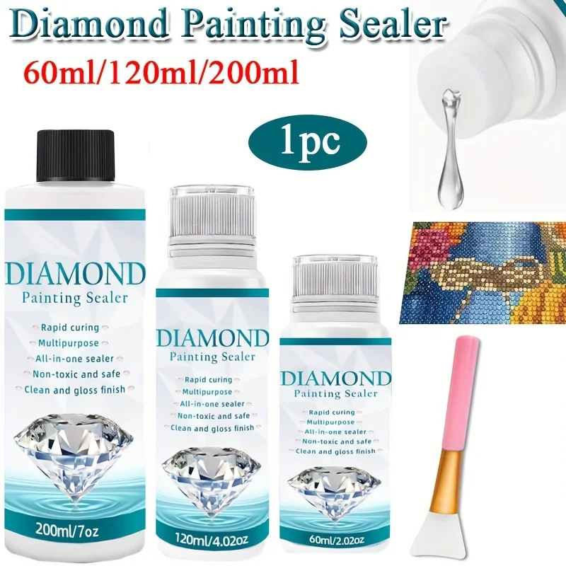 60ml/120ml/200ml Diamond Painting Sealer With Brushe Surface Protection Fixed Sealing Layer DIY Puzzle Anti Falling Diamond Art
60ml/120ml/200ml Diamond Painting Sealer With Brushe Surface Protection Fixed Sealing Layer DIY Puzzle Anti Falling Diamond Art