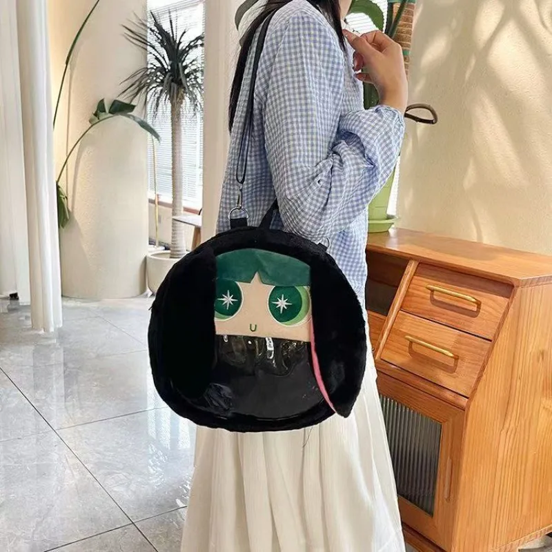 Kawaii Anime The Powerpuff and Girls Series Plush Backpack Lightweight Personality Fashion Cute Backpack Girls Birthday Gift
Kawaii Anime The Powerpuff and Girls Series Plush Backpack Lightweight Personality Fashion Cute Backpack Girls Birthday Gift