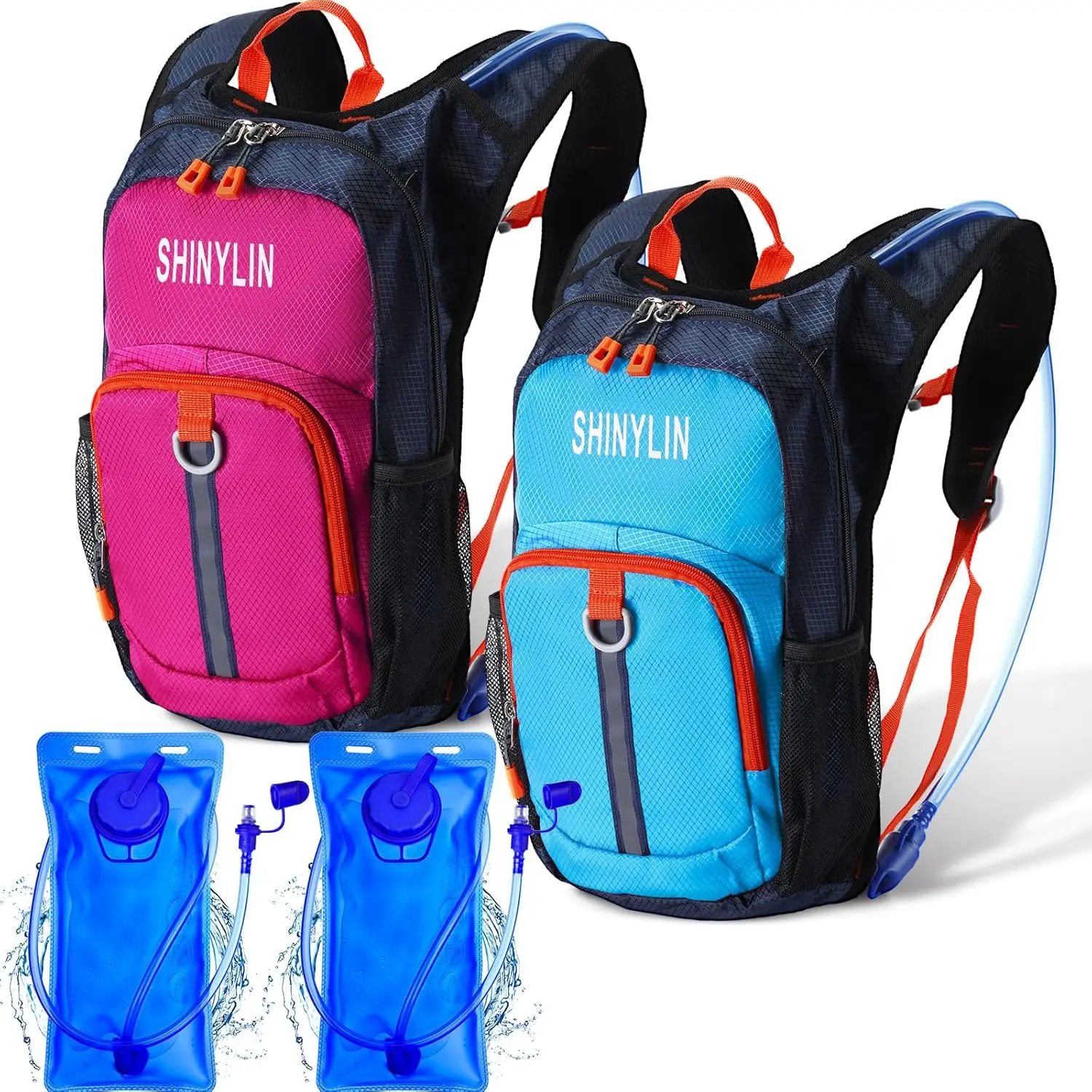 Kids Hydration Backpack with 1.5L Water Bladder, Lightweight Hiking Backpack for Boys Girls, Leakproof & Adjustable for Climbing
Kids Hydration Backpack with 1.5L Water Bladder, Lightweight Hiking Backpack for Boys Girls, Leakproof & Adjustable for Climbing