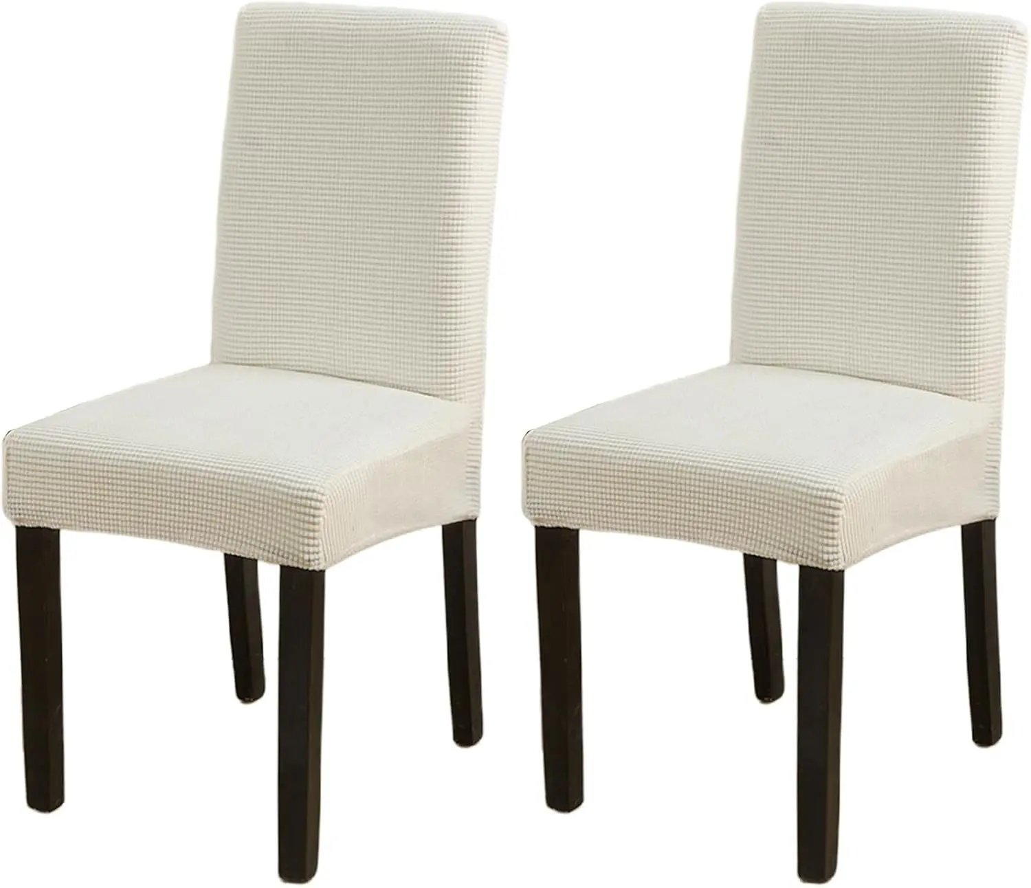 Dining Room Chair Covers, Chair Covers Sets Of 2 Kitchen Chair Slipcovers Stretch Washable Decorative Seat Protector, Ivory
Dining Room Chair Covers, Chair Covers Sets Of 2 Kitchen Chair Slipcovers Stretch Washable Decorative Seat Protector, Ivory