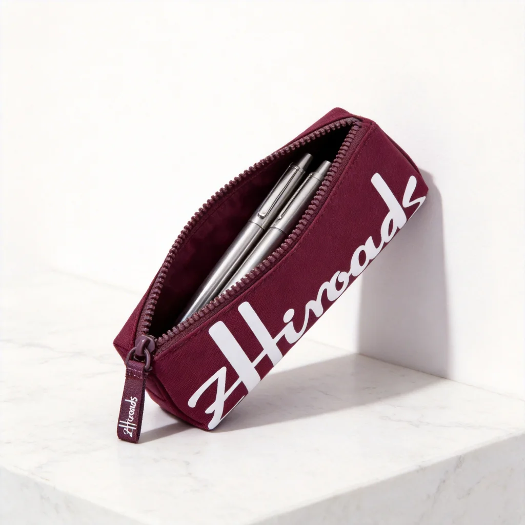 Eco Friendly Cotton Pencil Case Recyclable Canvas Pen Pouch with Soy Ink Printing Durable Zipper Stationery Bag
Eco Friendly Cotton Pencil Case Recyclable Canvas Pen Pouch with Soy Ink Printing Durable Zipper Stationery Bag