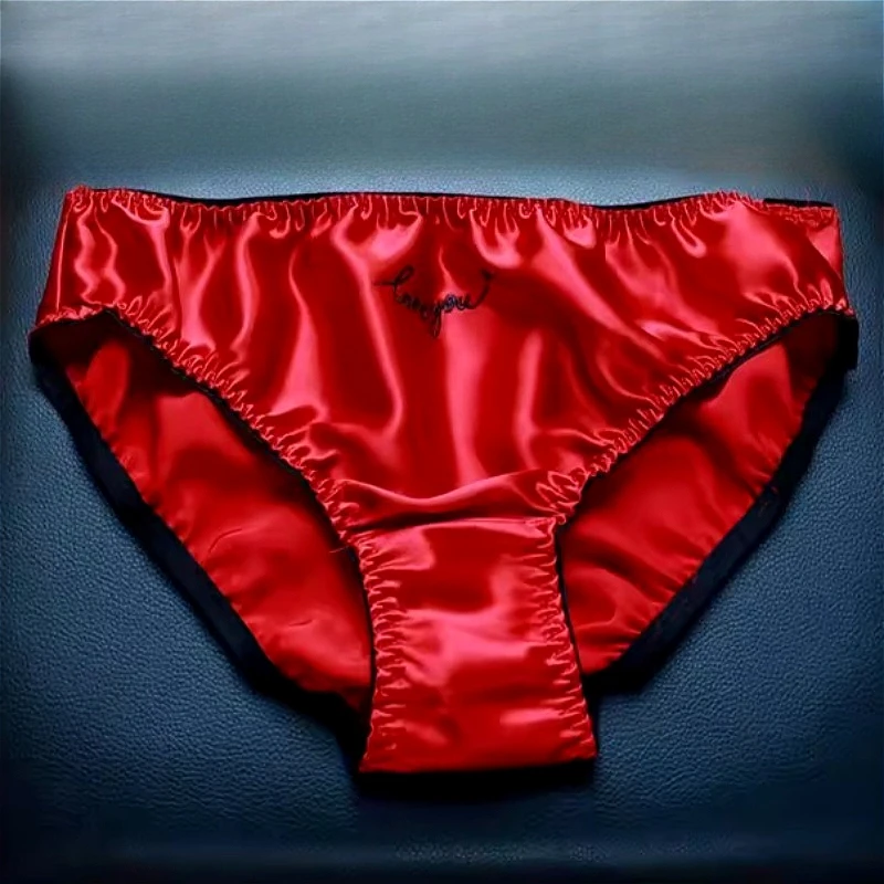 100% Silk Girls Sexy Briefs Shiny Sports Womens Panties Glossy Underwear Mid Waist Swimsuit Silky Female Lingerie Трусы Женские
100% Silk Girls Sexy Briefs Shiny Sports Womens Panties Glossy Underwear Mid Waist Swimsuit Silky Female Lingerie Трусы Женские
