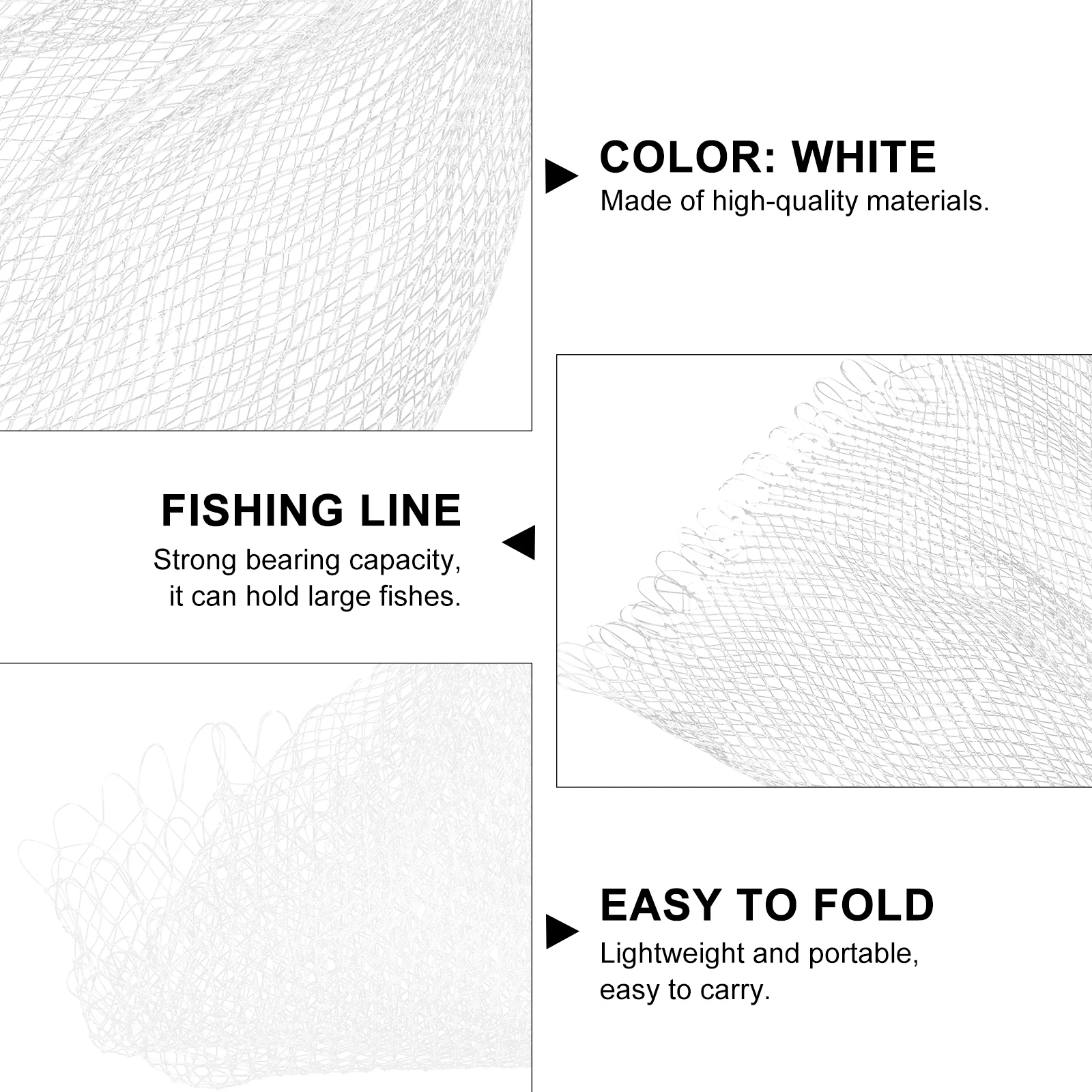 Fishing Nets Nylon Mesh Large White Child Replacement Carp Net Dip Net Head Portable Storage Seawater River Boat Fishing
Fishing Nets Nylon Mesh Large White Child Replacement Carp Net Dip Net Head Portable Storage Seawater River Boat Fishing