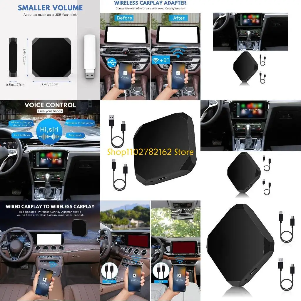 547B Wireless Converter ABS Wireless Adapter Durable Wireless Conversion Portable Wireless Dongle for Mobile Phones
547B Wireless Converter ABS Wireless Adapter Durable Wireless Conversion Portable Wireless Dongle for Mobile Phones