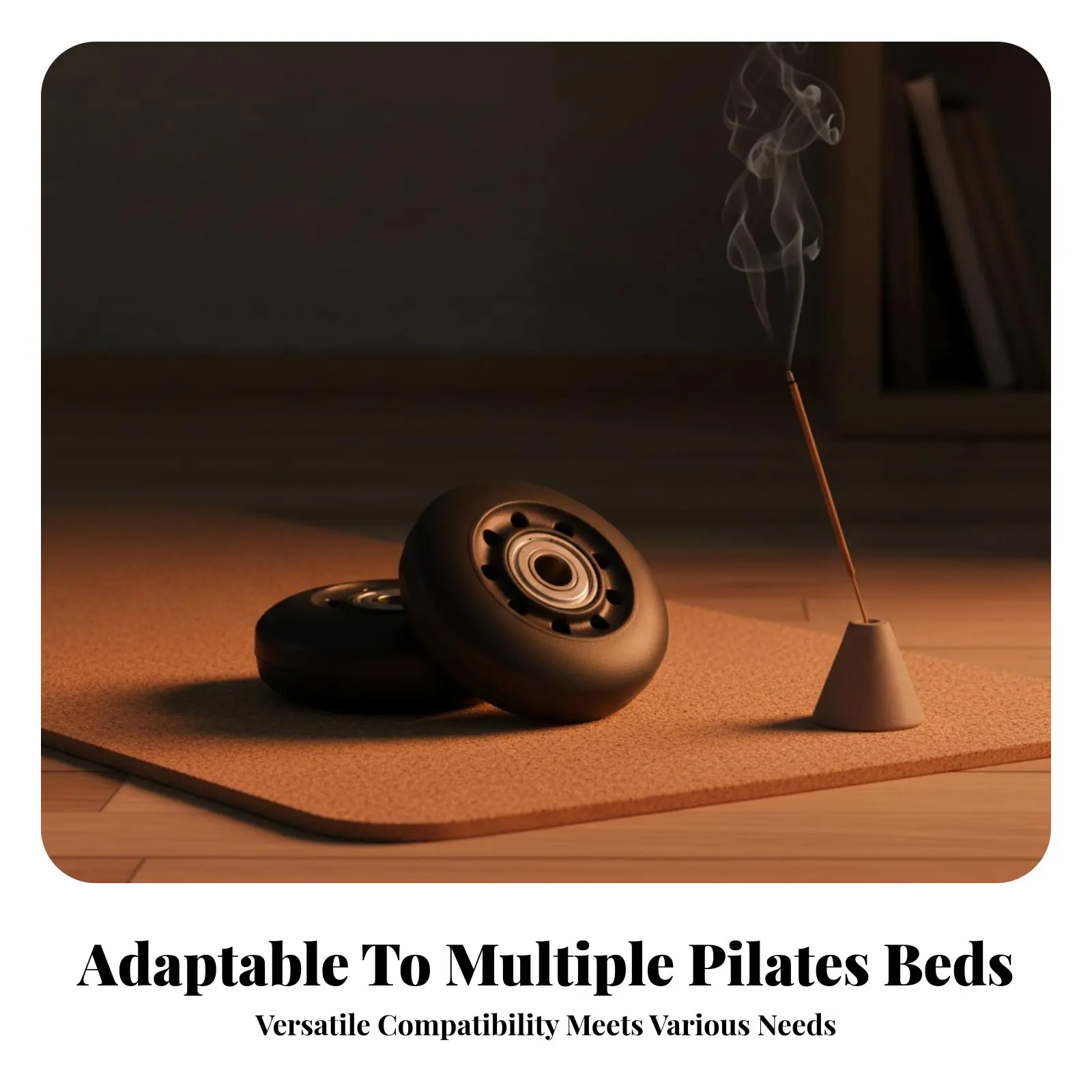 Pilates Reformer Wheel Fluid and Quiet Glide Pilates Reformer Wheels Replacement Wheel Wheels High Elasticity
Pilates Reformer Wheel Fluid and Quiet Glide Pilates Reformer Wheels Replacement Wheel Wheels High Elasticity