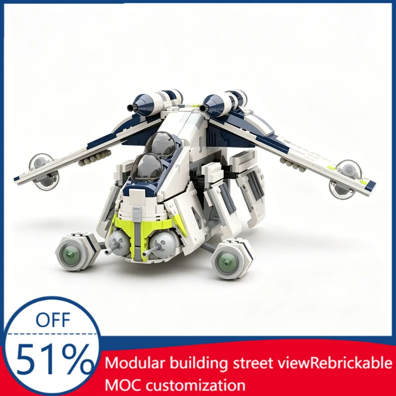 NEW 1780Pcs MOC Star Republic Gunship Wolfpack Version Modular Building Blocks Children Assembly Toys Educational Christmas Gift
NEW 1780Pcs MOC Star Republic Gunship Wolfpack Version Modular Building Blocks Children Assembly Toys Educational Christmas Gift