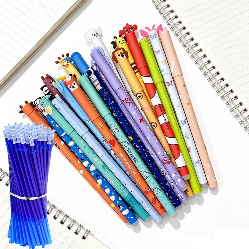 Different Colors Gel Pen Animal Erasable Pens with Refill Blue Pen Core Erase Color Fish Pointball Pens for School Office Gift
Different Colors Gel Pen Animal Erasable Pens with Refill Blue Pen Core Erase Color Fish Pointball Pens for School Office Gift
