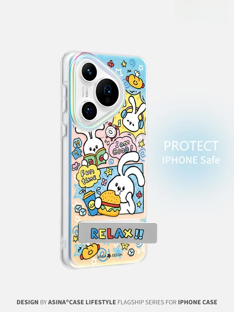 Cute Rabbit Doodle World Pura70 pro Phone Case Full Cover Protective with Hidden Stand Creative High-End Feel fo...
Cute Rabbit Doodle World Pura70 pro Phone Case Full Cover Protective with Hidden Stand Creative High-End Feel fo...
