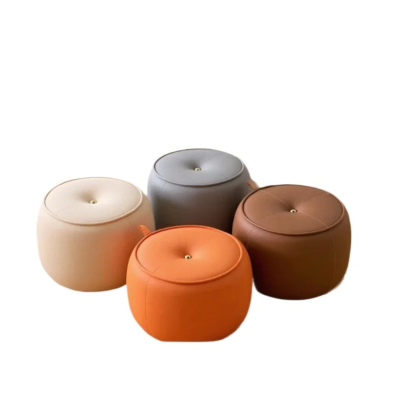 for Home Entryway Shoe Bench Seat Stool Round Ottoman Cat Paw PU Leather Persimmon Style Low Footstool Living Room Sofa
for Home Entryway Shoe Bench Seat Stool Round Ottoman Cat Paw PU Leather Persimmon Style Low Footstool Living Room Sofa