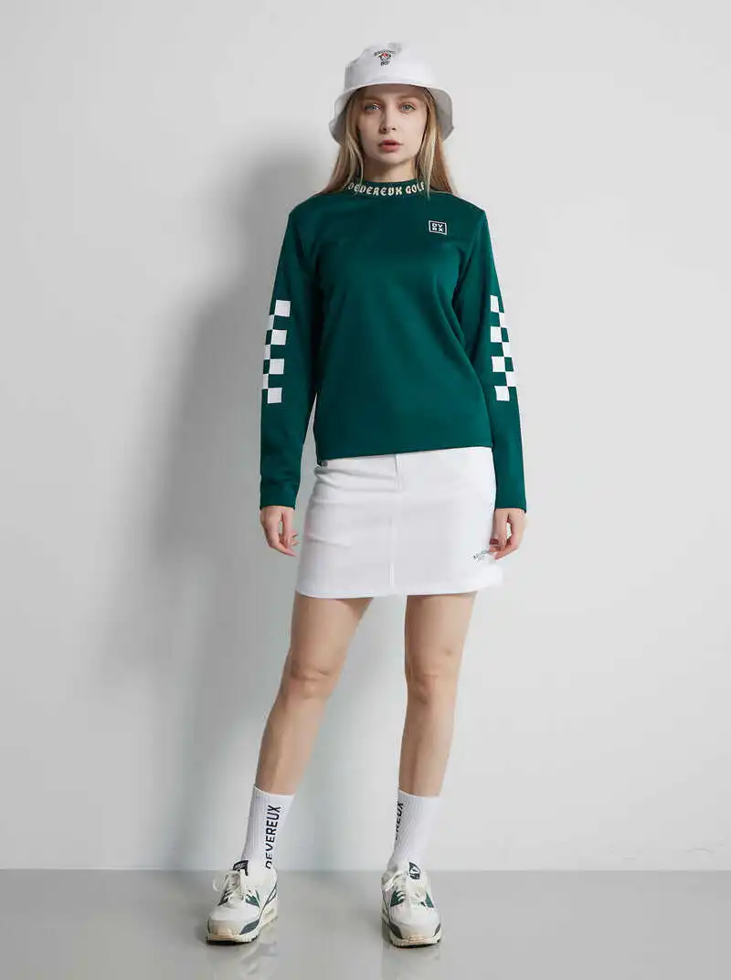 Devereux Golf Long Sve T-irt Women's Breathable Qui Dry High Collar Golfwear Comfortable Sportswear Fitn Fans Supplies
Devereux Golf Long Sve T-irt Women's Breathable Qui Dry High Collar Golfwear Comfortable Sportswear Fitn Fans Supplies