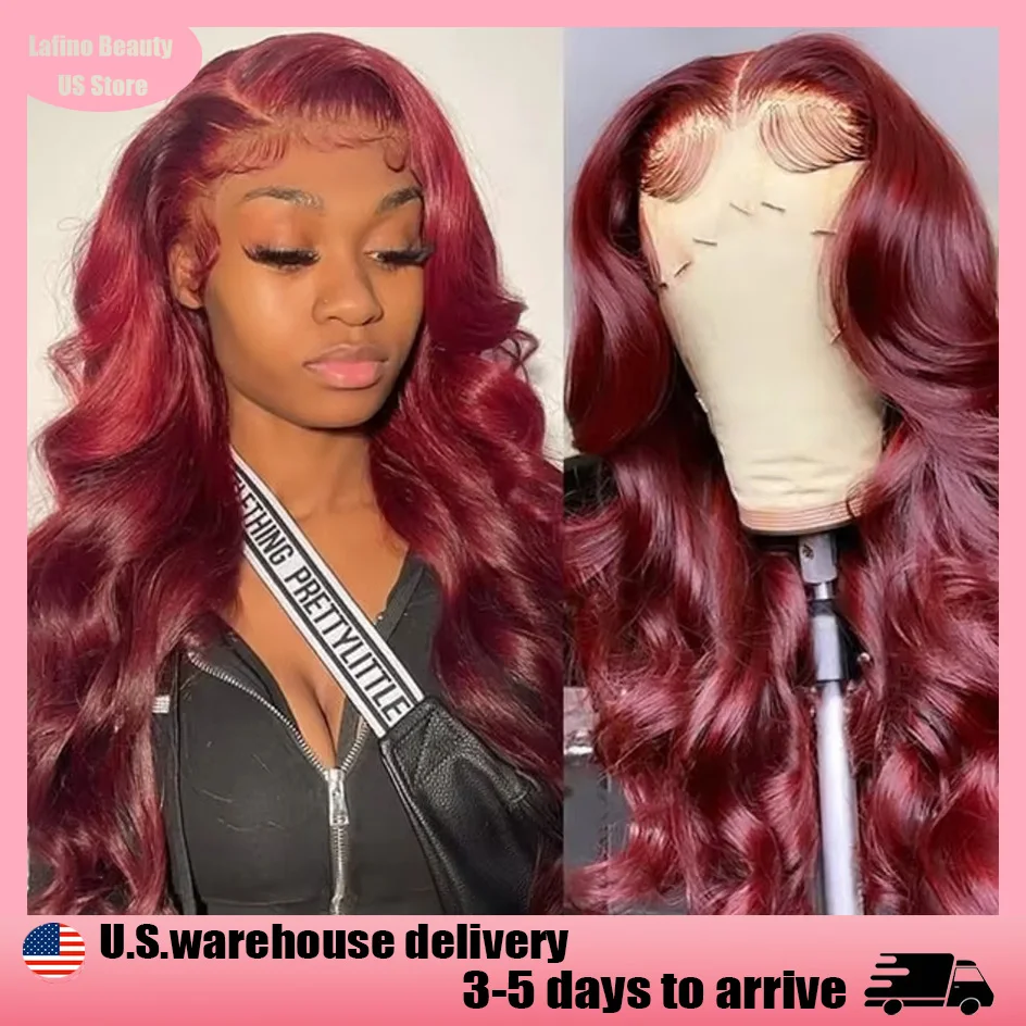 Lafino 200% Density 99j Body Wave Lace Front Wig 13x6 13x4 Lace Front Wigs Loose Body Wave Burgundy Human Hair Wig Colored
Lafino 200% Density 99j Body Wave Lace Front Wig 13x6 13x4 Lace Front Wigs Loose Body Wave Burgundy Human Hair Wig Colored