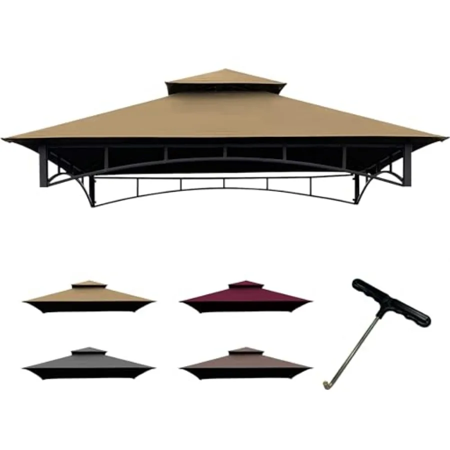 Replacement Gill Gazebo BBQ Canopy Top for Model #L-GG001PST-F, Gazebo Grill Canopy BBQ Gazebos Top Only
Replacement Gill Gazebo BBQ Canopy Top for Model #L-GG001PST-F, Gazebo Grill Canopy BBQ Gazebos Top Only